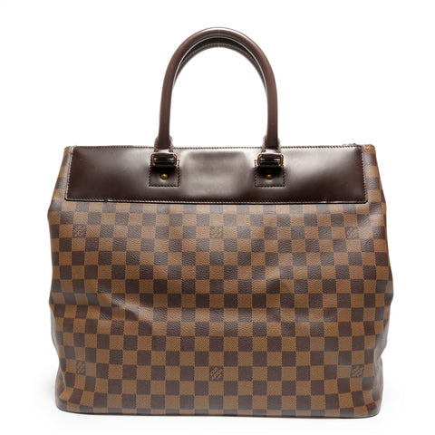 LOUIS VUITTON 2005 Damier Greenwich PM Boston bag Brown WS27113