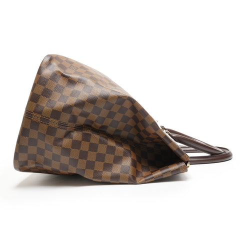 LOUIS VUITTON 2005 Damier Greenwich PM Boston bag Brown WS27113