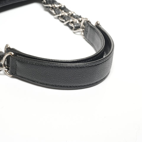 CHANEL Large COCO Mark GST Matelass Caviar Tote, Series 19 Tote Bag black WS27114