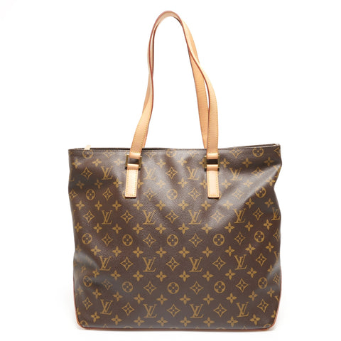 LOUIS VUITTON 2003 Cabas Maison Monogram Tote Bag Brown WS27115