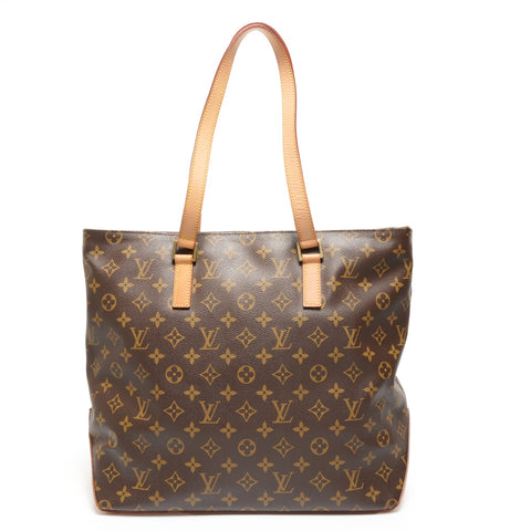 LOUIS VUITTON 2003 Cabas Maison Monogram Tote Bag Brown WS27115