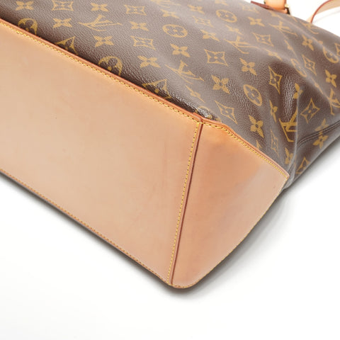 LOUIS VUITTON 2003 Cabas Maison Monogram Tote Bag Brown WS27115