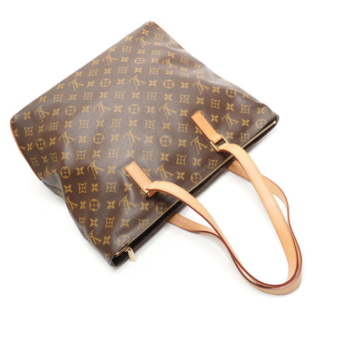 LOUIS VUITTON 2003 Cabas Maison Monogram Tote Bag Brown WS27115