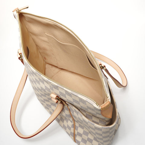 LOUIS VUITTON 2009 Totally MM Damier Tote Bag white WS27116