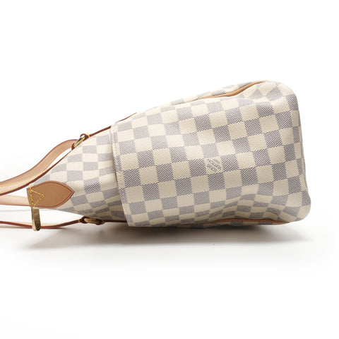 LOUIS VUITTON 2009 Totally MM Damier Tote Bag white WS27116