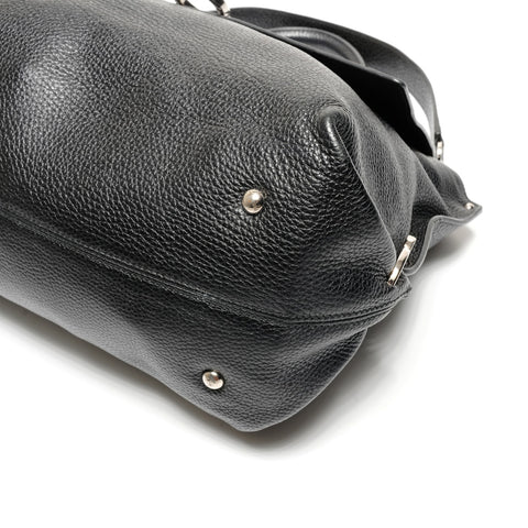 Salvatore Ferragamo Gancini 2way Handbag black WS27119