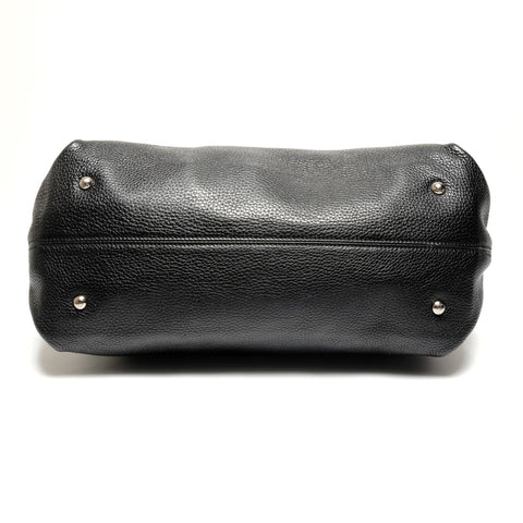 Salvatore Ferragamo Gancini 2way Handbag black WS27119