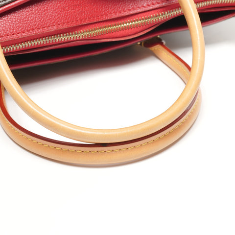 LOUIS VUITTON 2015 Monogram Pallas Handbag Brown WS27120