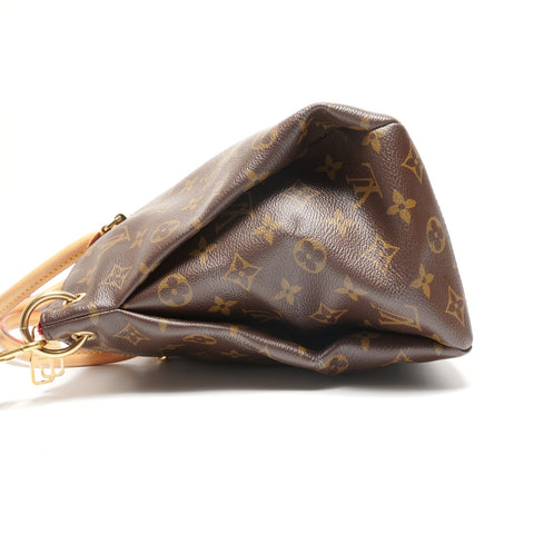 LOUIS VUITTON 2015 Monogram Pallas Handbag Brown WS27120