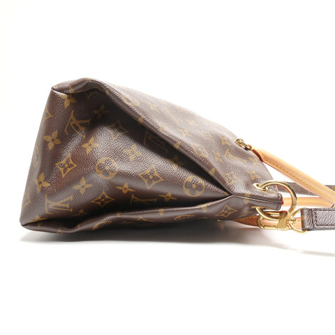 LOUIS VUITTON 2015 Monogram Pallas Handbag Brown WS27120