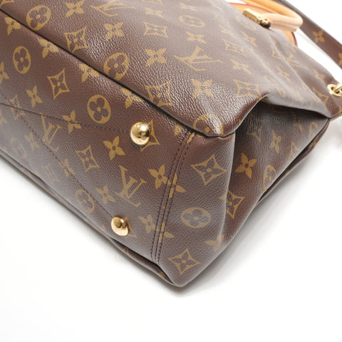 LOUIS VUITTON 2015 Monogram Pallas Handbag Brown WS27120