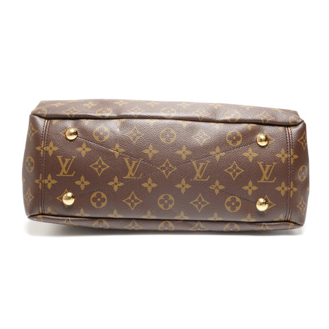 LOUIS VUITTON 2015 Monogram Pallas Handbag Brown WS27120