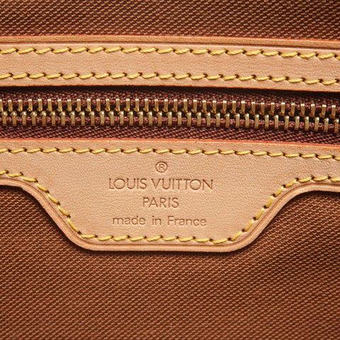 LOUIS VUITTON 2001 Cava Piano Monogram Shoulder Bag Brown WS27122