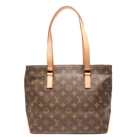 LOUIS VUITTON 2001 Cava Piano Monogram Shoulder Bag Brown WS27122