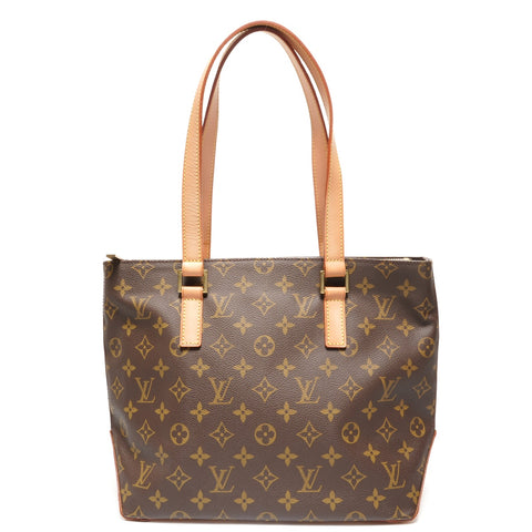 LOUIS VUITTON 2001 Cava Piano Monogram Shoulder Bag Brown WS27122