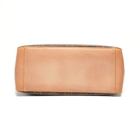 LOUIS VUITTON 2001 Cava Piano Monogram Shoulder Bag Brown WS27122