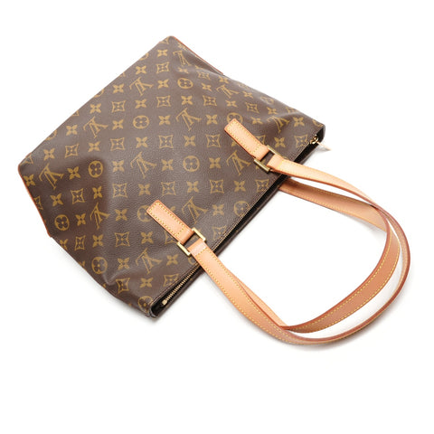 LOUIS VUITTON 2001 Cava Piano Monogram Shoulder Bag Brown WS27122