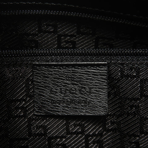 GUCCI Jackie Leather One-Shoulder Bag Shoulder Bag black WS27123