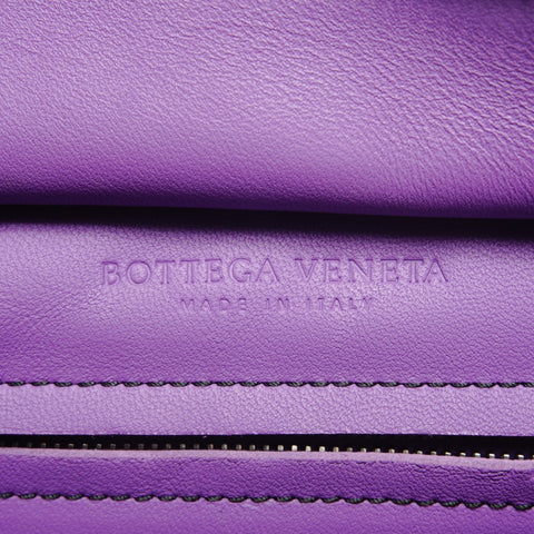 BOTTEGAVENETA INTRECCIATO Monaco Bag Handbag purple WS27124