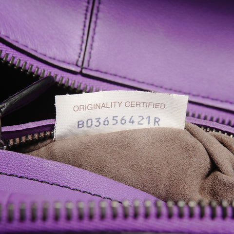 BOTTEGAVENETA INTRECCIATO Monaco Bag Handbag purple WS27124