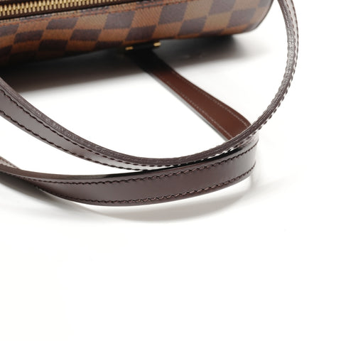 LOUIS VUITTON Damier Papillon 30 2005 with pouch Shoulder Bag Brown WS27128