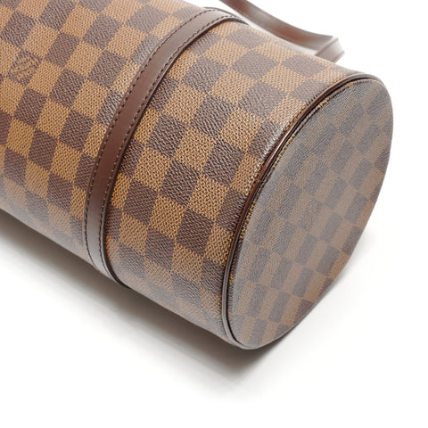 LOUIS VUITTON Damier Papillon 30 2005 with pouch Shoulder Bag Brown WS27128