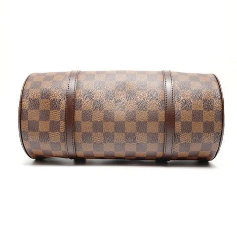 LOUIS VUITTON Damier Papillon 30 2005 with pouch Shoulder Bag Brown WS27128