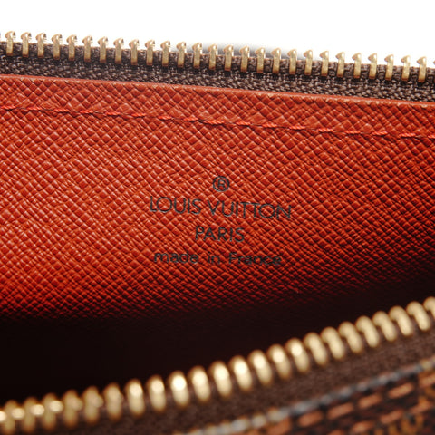 LOUIS VUITTON Damier Papillon 30 2005 with pouch Shoulder Bag Brown WS27128