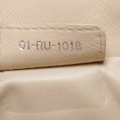 Christian Dior Dior Caro Cannage Off Beige Shoulder Bag beige WS27129
