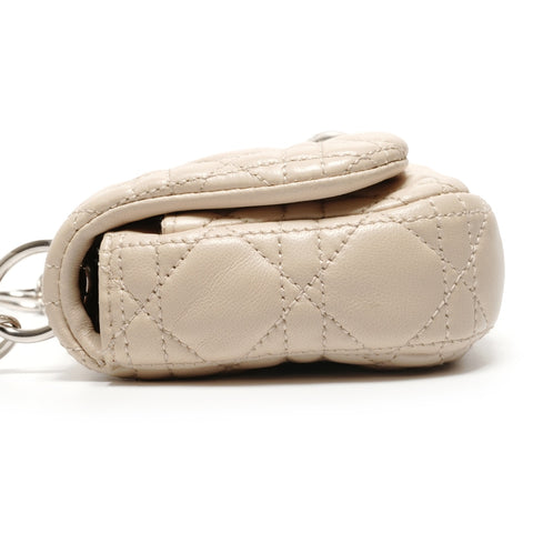 Christian Dior Dior Caro Cannage Off Beige Shoulder Bag beige WS27129
