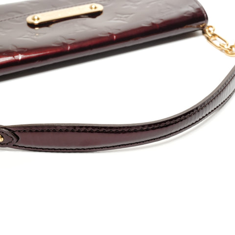 LOUIS VUITTON 2007 Monogram Vernis Sunset Boulevard Shoulder Bag purple WS27130