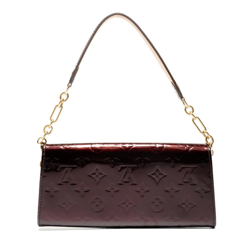 LOUIS VUITTON 2007 Monogram Vernis Sunset Boulevard Shoulder Bag purple WS27130