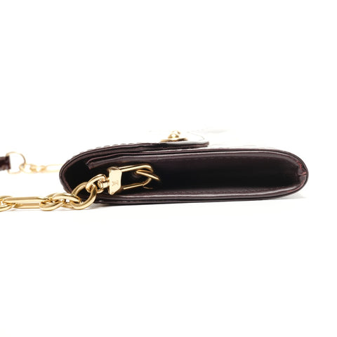 LOUIS VUITTON 2007 Monogram Vernis Sunset Boulevard Shoulder Bag purple WS27130