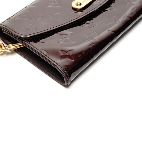 LOUIS VUITTON 2007 Monogram Vernis Sunset Boulevard Shoulder Bag purple WS27130