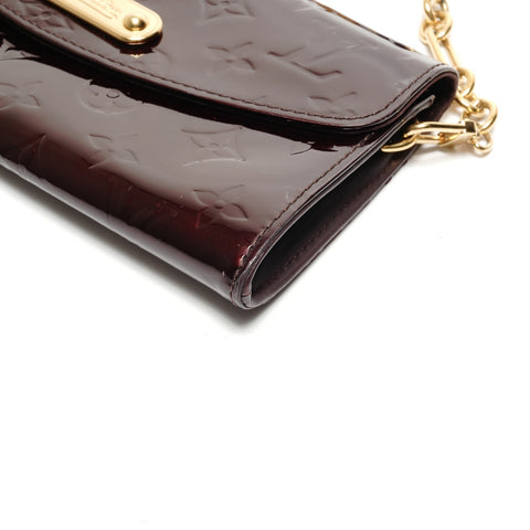 LOUIS VUITTON 2007 Monogram Vernis Sunset Boulevard Shoulder Bag purple WS27130