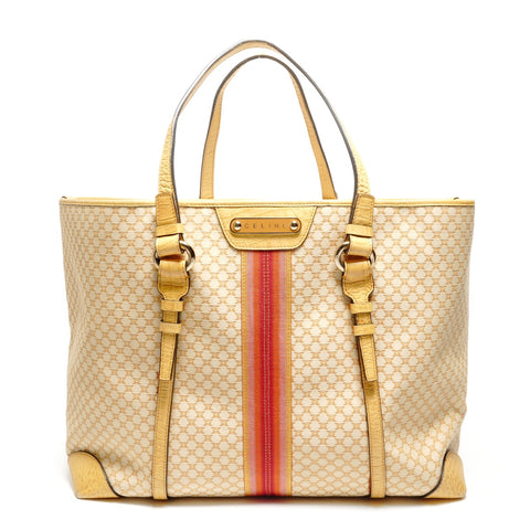 CELINE Macadam Handbag yellow WS27131