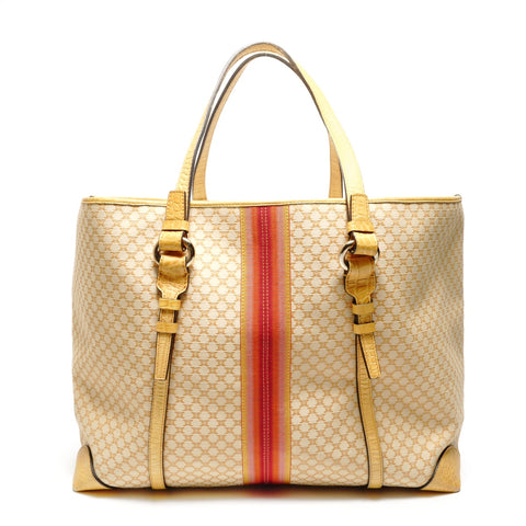 CELINE Macadam Handbag yellow WS27131