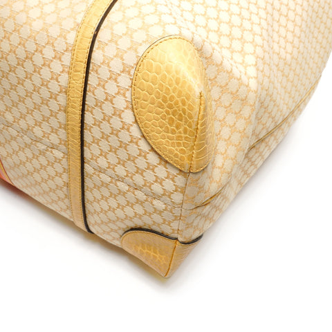 CELINE Macadam Handbag yellow WS27131