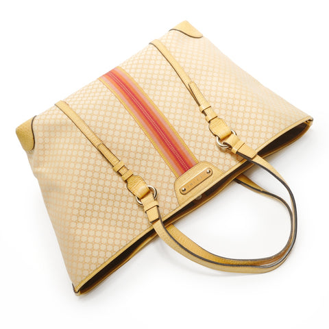 CELINE Macadam Handbag yellow WS27131