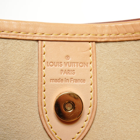 LOUIS VUITTON 2010 Damier Galliera PM Shoulder Bag white WS27133
