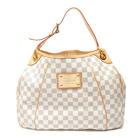 LOUIS VUITTON 2010 Damier Galliera PM Shoulder Bag white WS27133