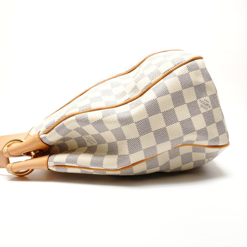 LOUIS VUITTON 2010 Damier Galliera PM Shoulder Bag white WS27133