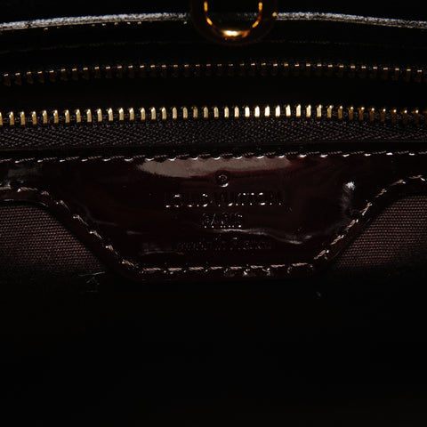 LOUIS VUITTON 2012 Vernis Avalon MM Tote Bag purple WS27134