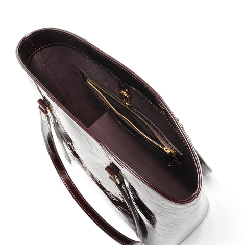 LOUIS VUITTON 2012 Vernis Avalon MM Tote Bag purple WS27134