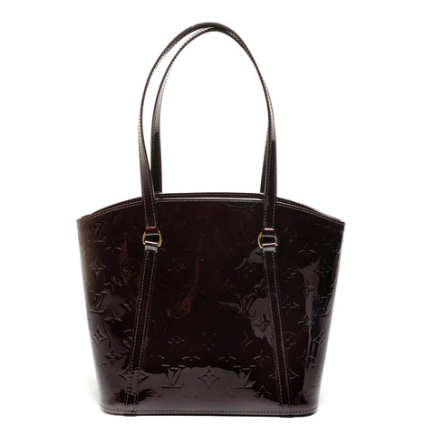 LOUIS VUITTON 2012 Vernis Avalon MM Tote Bag purple WS27134