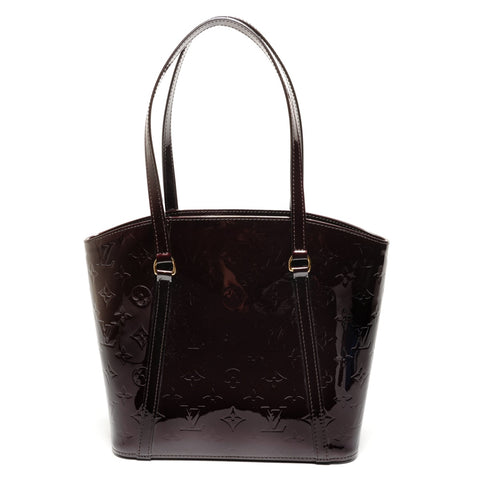 LOUIS VUITTON 2012 Vernis Avalon MM Tote Bag purple WS27134