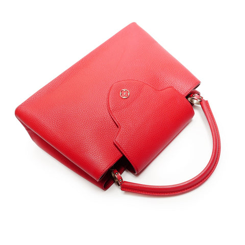 LOUIS VUITTON 2017 Capucines MM Handbag Red WS27139