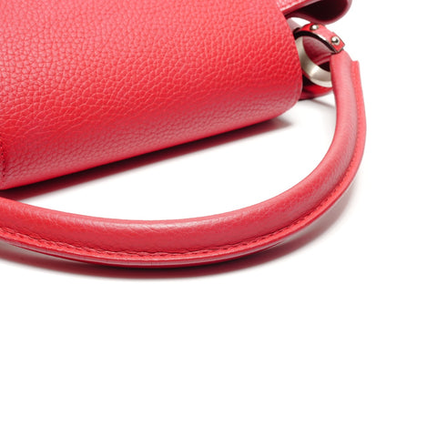 LOUIS VUITTON 2017 Capucines MM Handbag Red WS27139