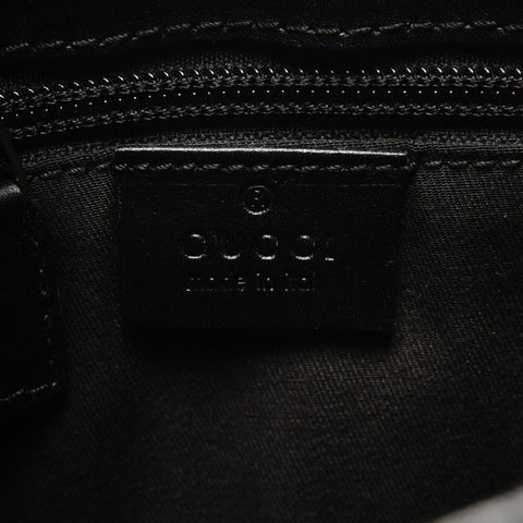 GUCCI Guccissima GGssima leather Shoulder Bag black WS27142