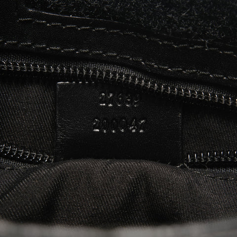 GUCCI Guccissima GGssima leather Shoulder Bag black WS27142